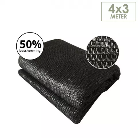 Belle Vous Crème Driehoekig Zonnedoek Zeil Set - 2 x 2 x 2 m Waterdicht
