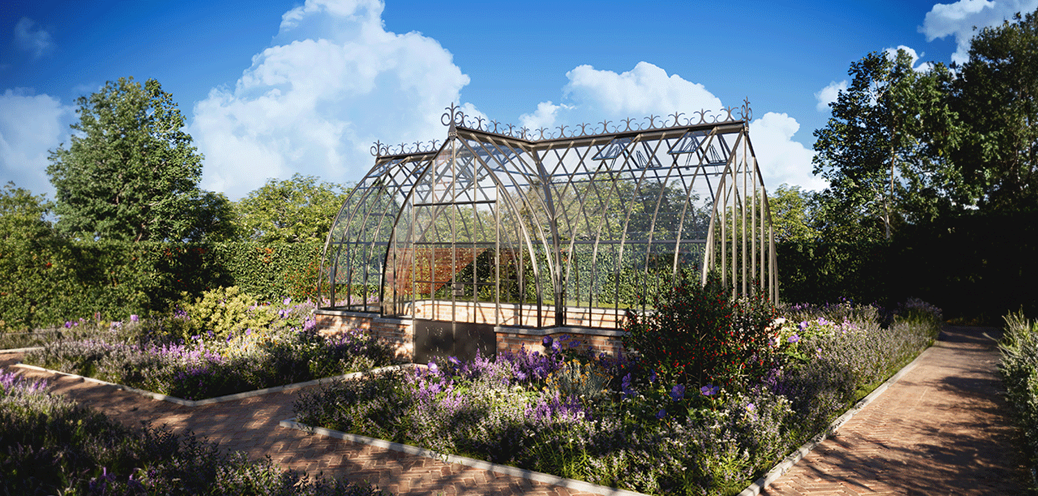 Stalen boogkassen zijn gemaakt van authentieke materialen Stalen boogkassen hebben een antieke uitstraling