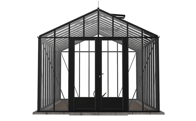 De black bars tuinkassen zijn in meerdere lengtes leverbaar